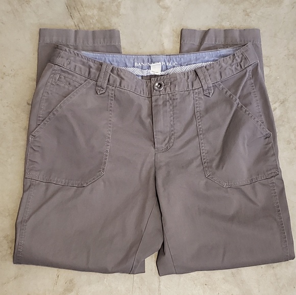 Banana Republic stretch cropped utility chino pant - Picture 1 of 8